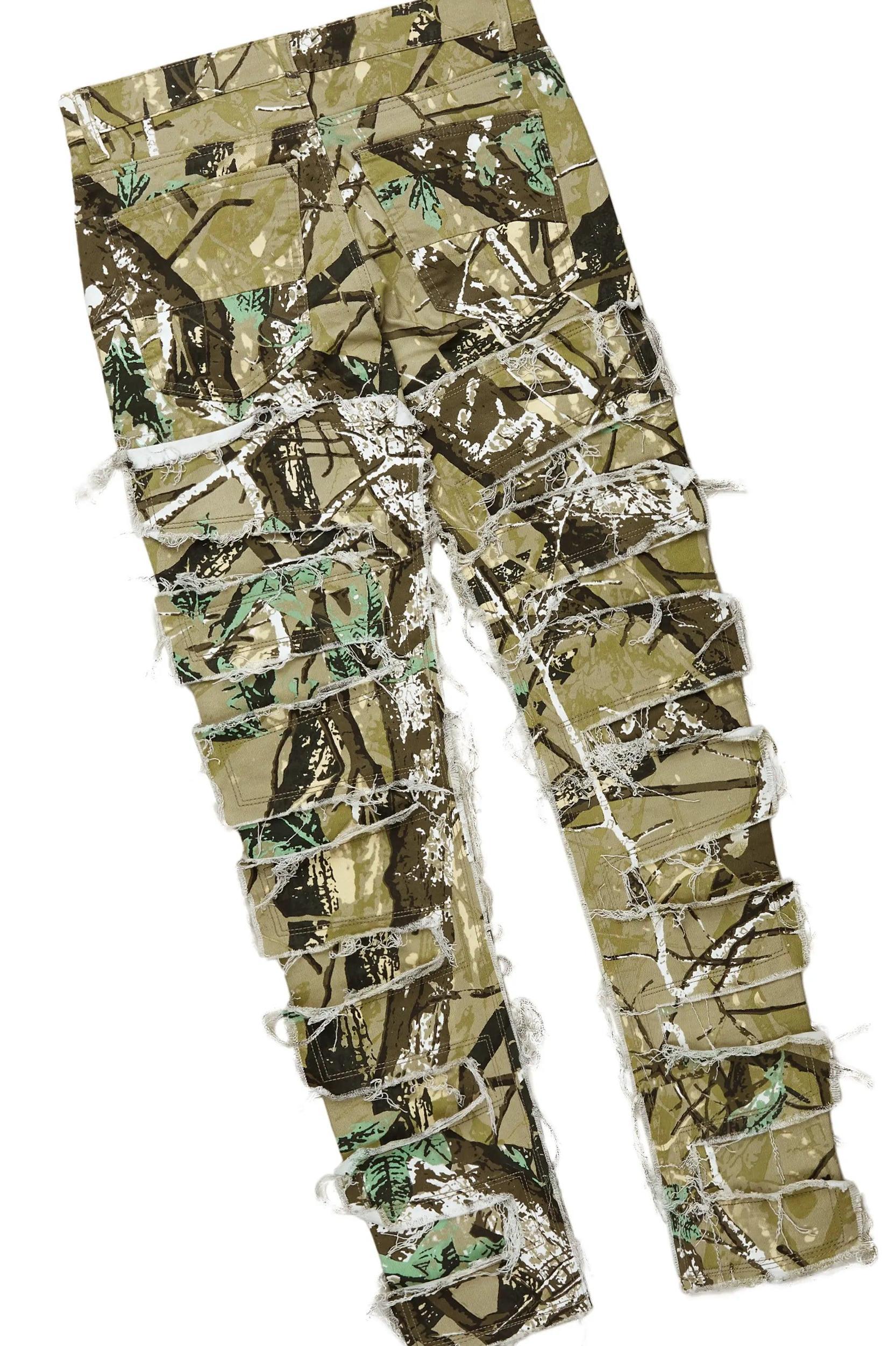 Lake White/Tree Camo T-Shirt & Shake Slim Jean Bundle Male Product Image