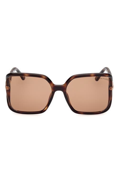 Tom Ford Solange Butterfly Sunglasses, 60mm Product Image