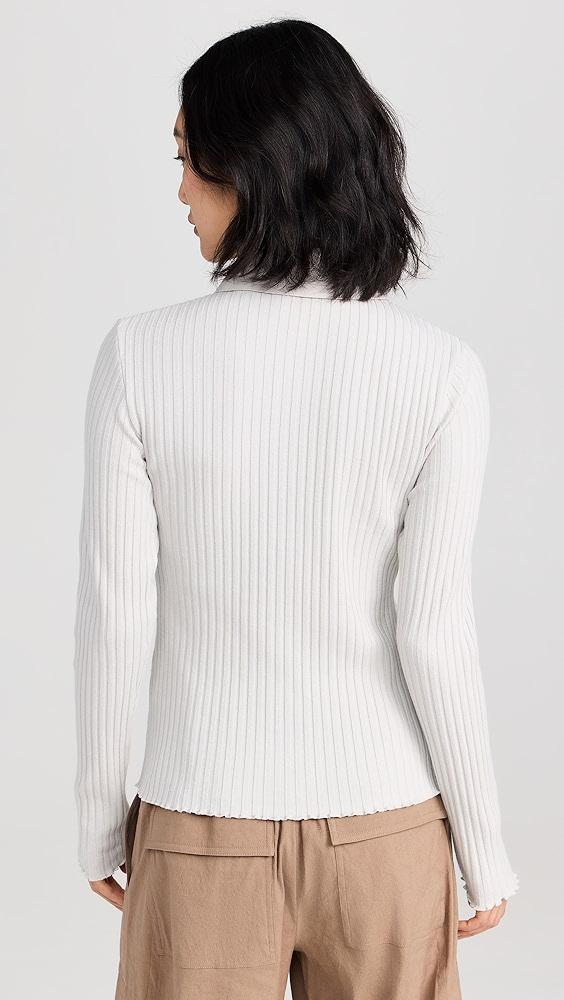 Vince Rib Polo Button Up | Shopbop Product Image