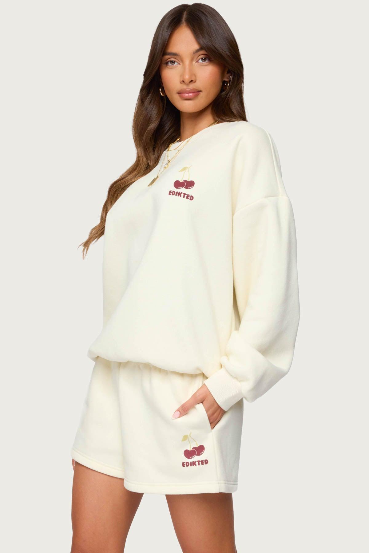 Cherry Babe Sweatshirt Product Image