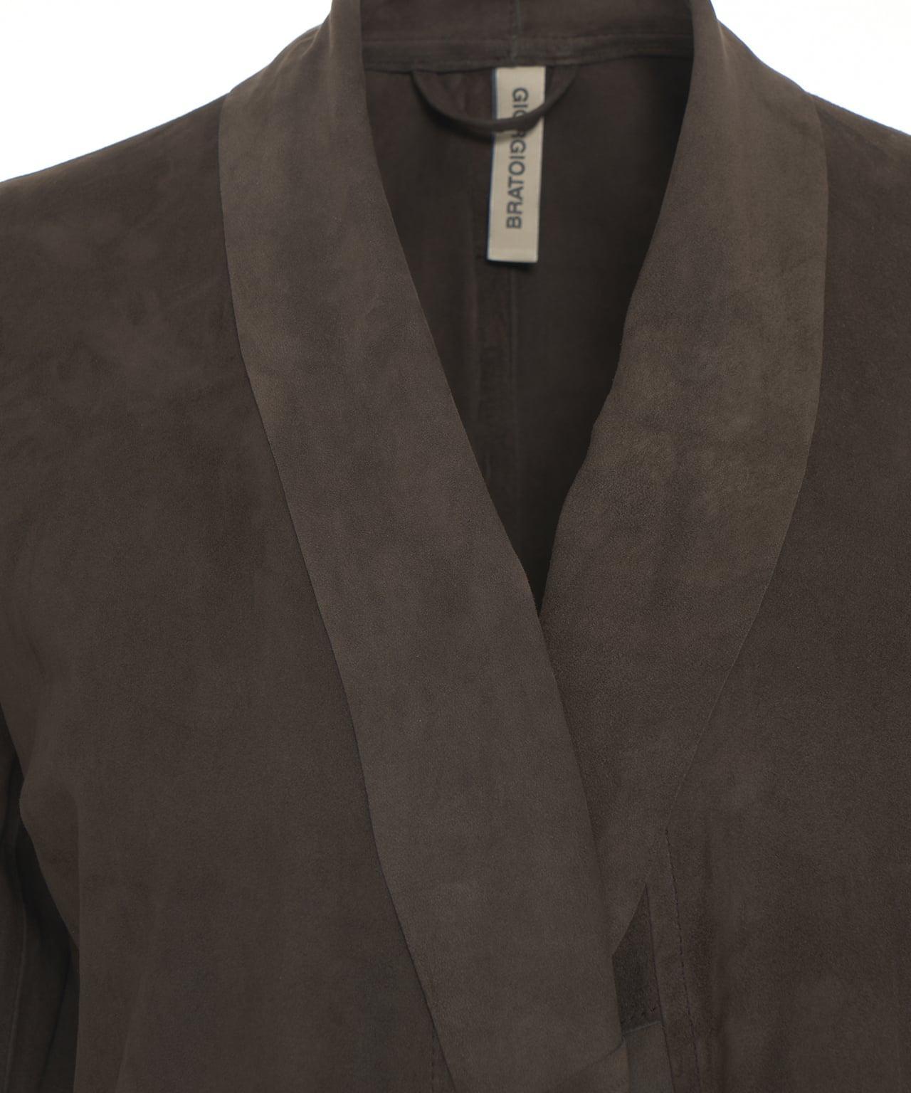 Suede coat Product Image