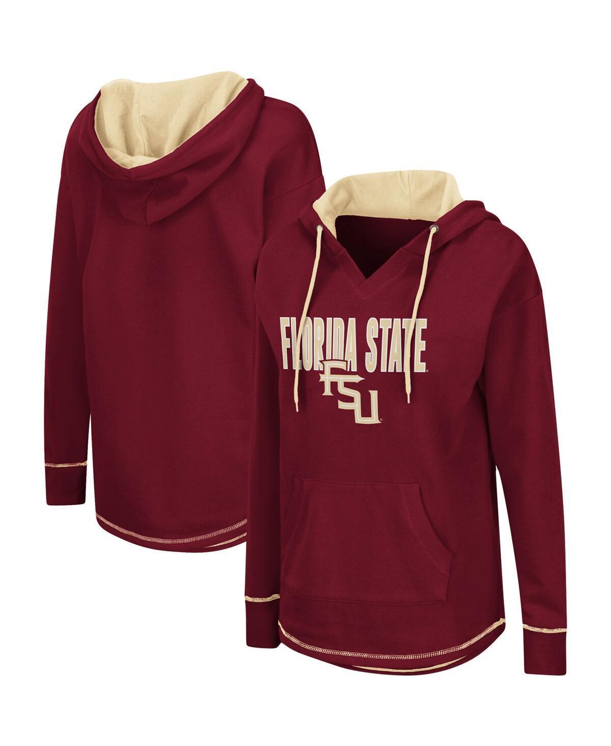 Women's Colosseum Black Purdue Boilermakers Tunic Pullover Hoodie, Size: Small Product Image