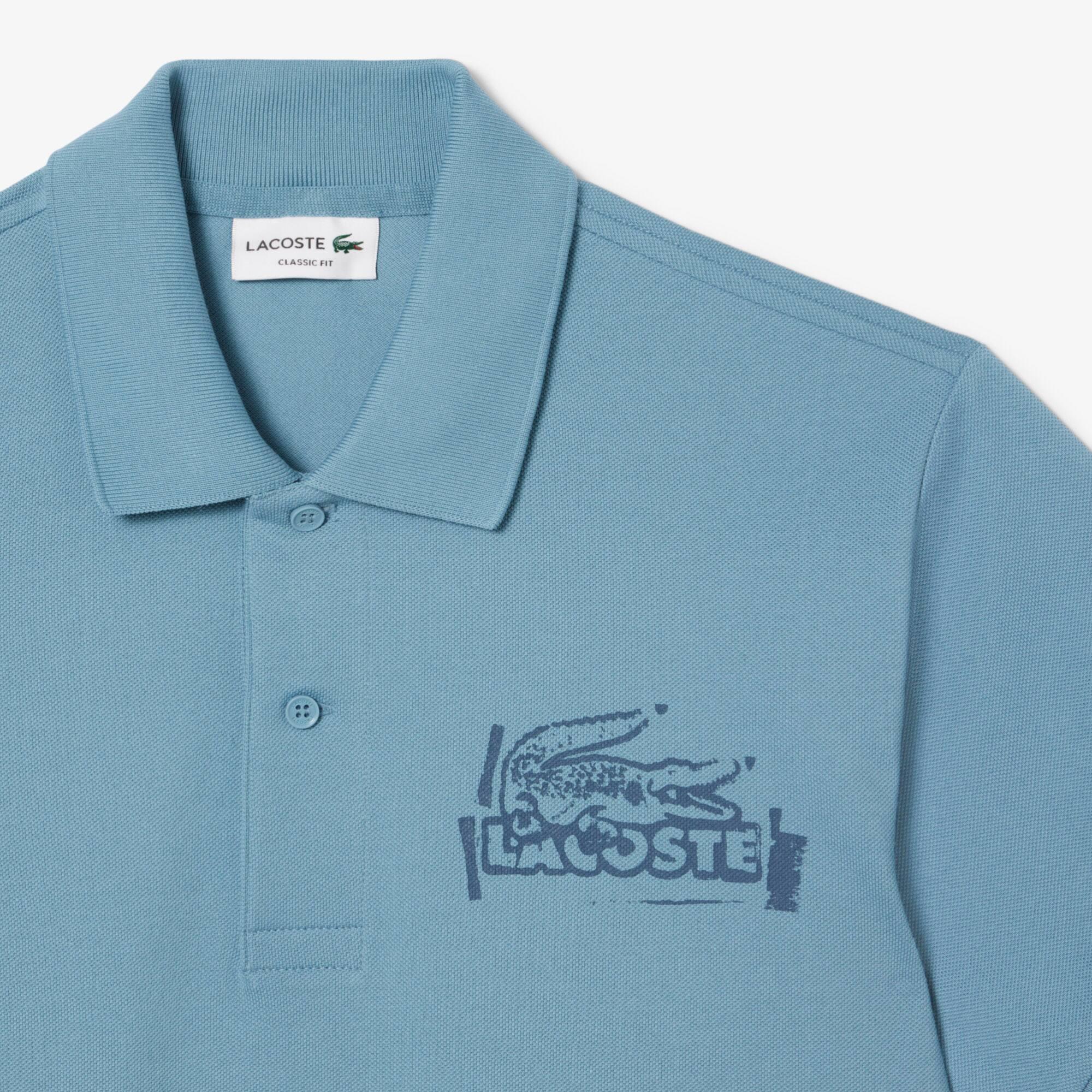 Classic Fit Printed L.12.12 Polo Shirt Product Image