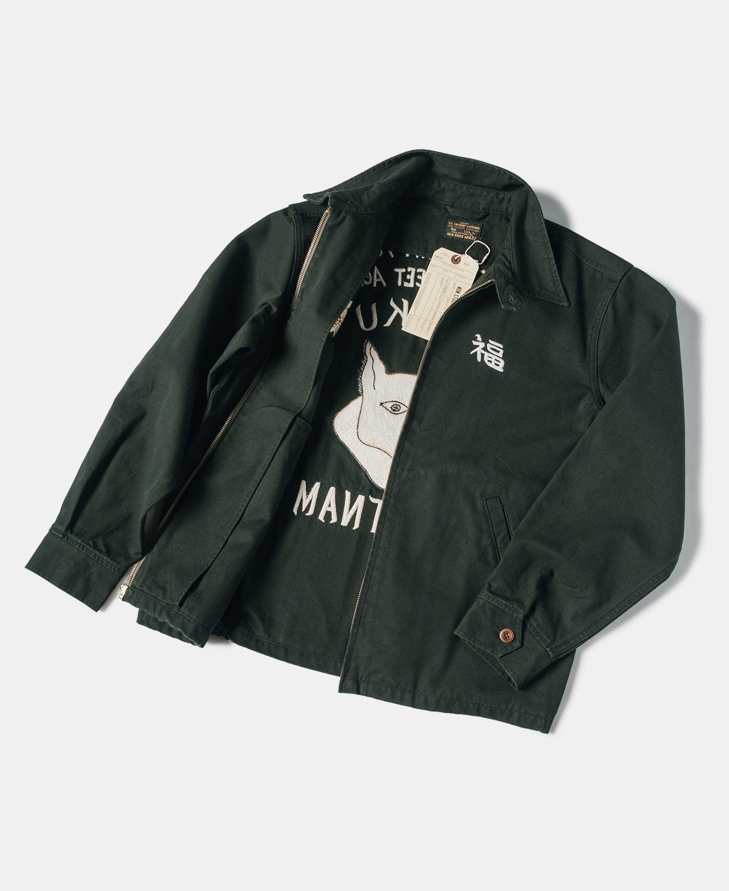 Fox Embroidery Vietnam Souvenir Jacket Product Image