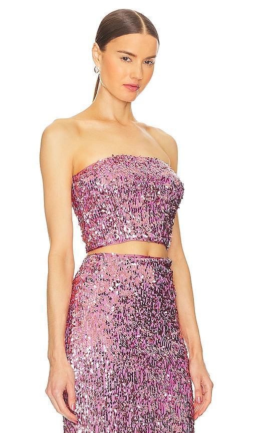 Sequin Crop Top ROTATE Product Image
