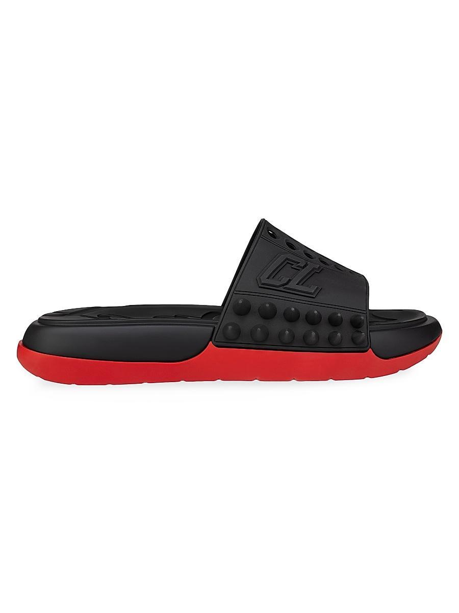 Men's Take It Easy Rubber Slide Sandals Product Image