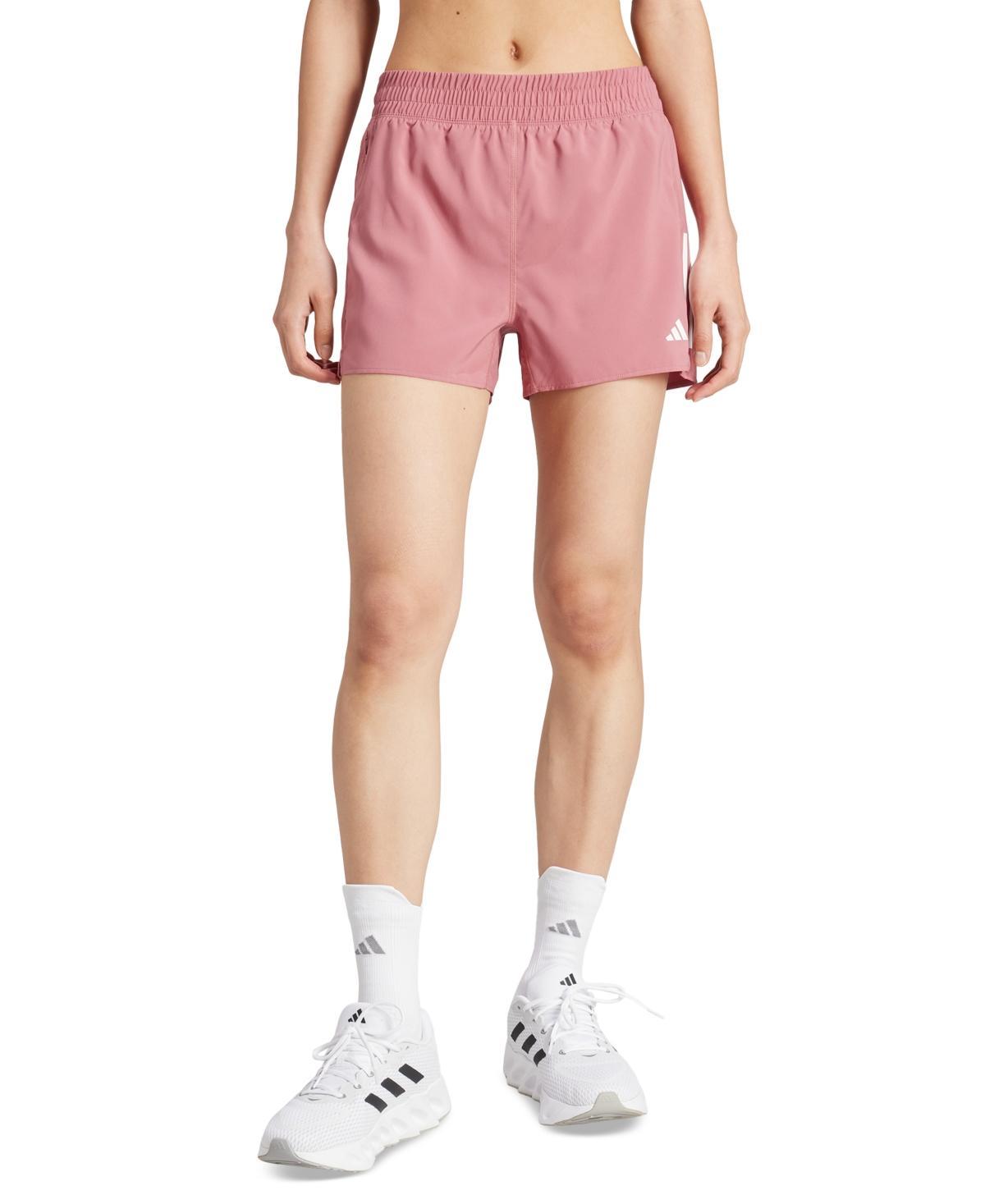 adidas Womens Own the Run Moisture-Wicking Shorts Product Image