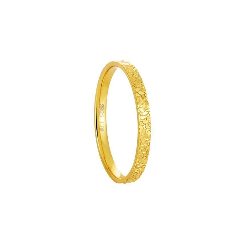 925 Sterling Silver Textured Ring Product Image