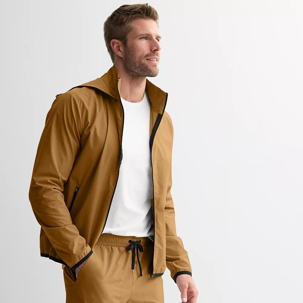 Men's Tek Gear® Midweight Woven Jacket, Size: Small, English Brown Product Image