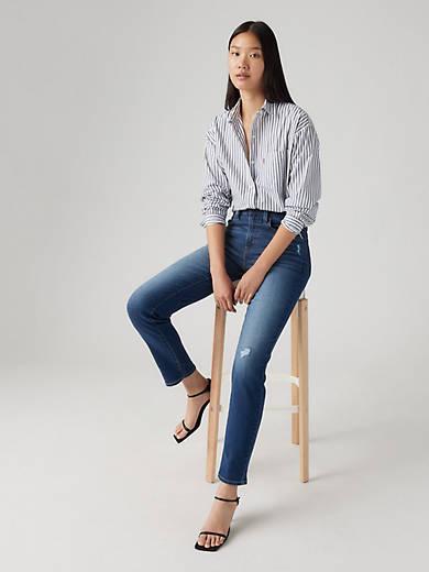 724 High Rise Straight Women's Jeans Product Image