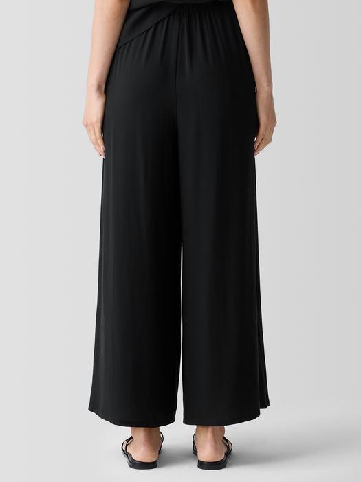 Silk Georgette Crepe Wide-Leg Pant Product Image