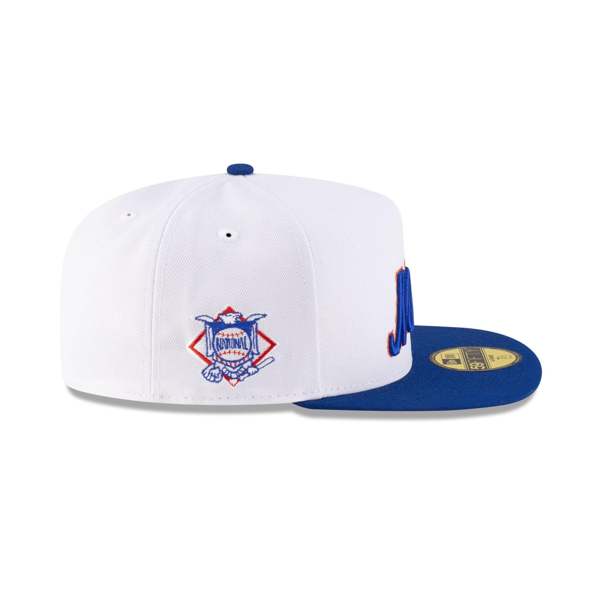 Montreal Expos Summer Derby White 59FIFTY A-Frame Fitted Hat Male Product Image