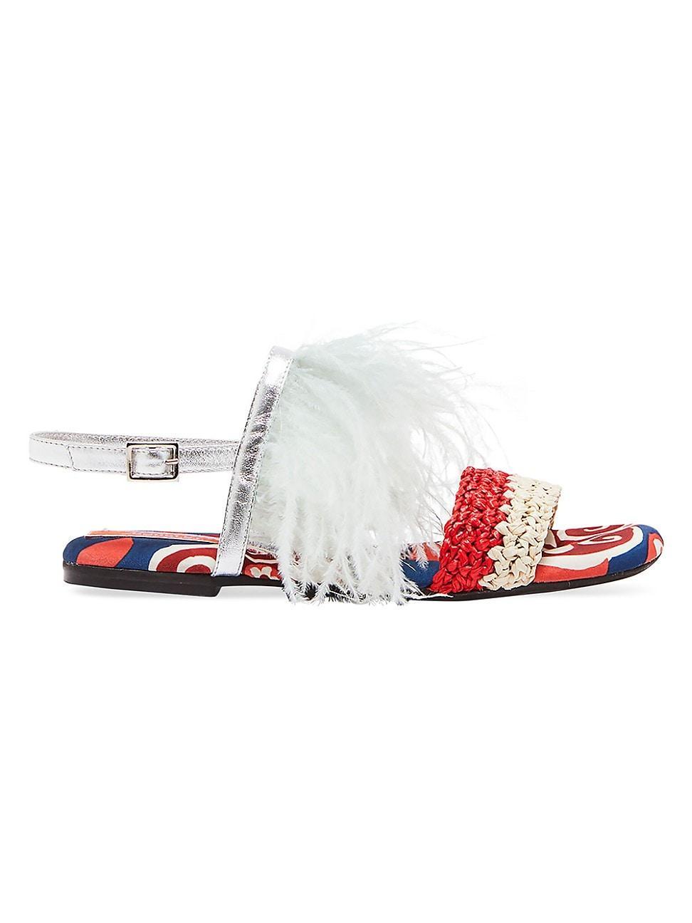 La DoubleJ Womens Medal Sandal Product Image