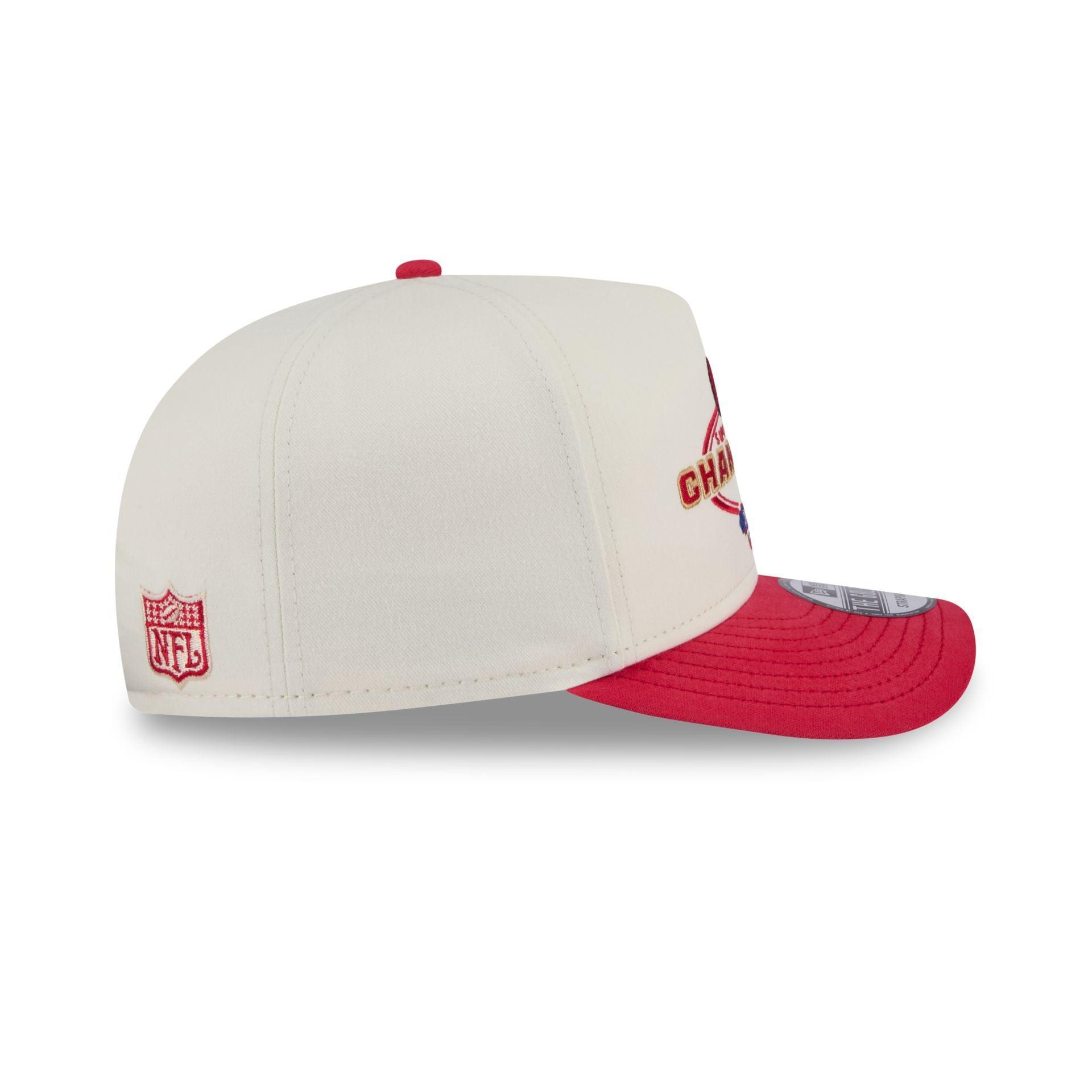 San Francisco 49ers Chrome White Champions Golfer Hat Male Product Image