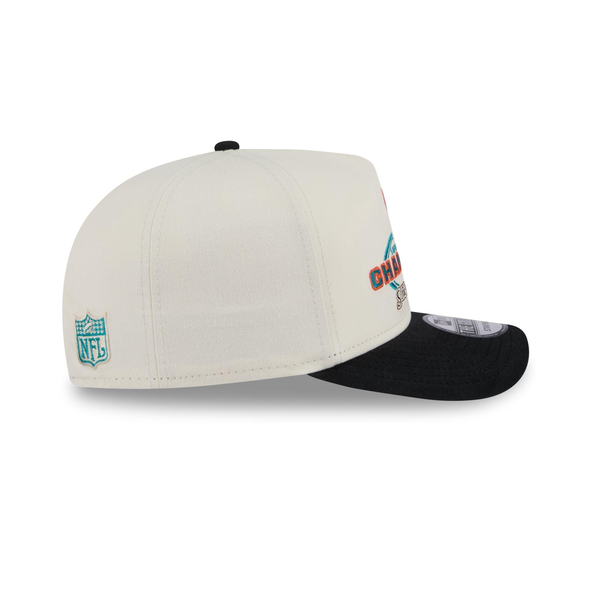 Miami Dolphins Chrome White Champions Golfer Hat Male Product Image