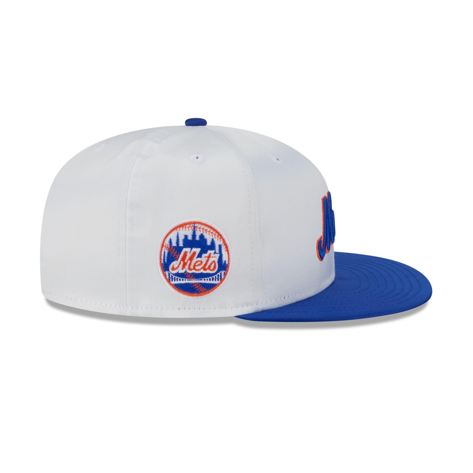 New York Mets Satin Pin 9FIFTY Snapback Hat Male Product Image