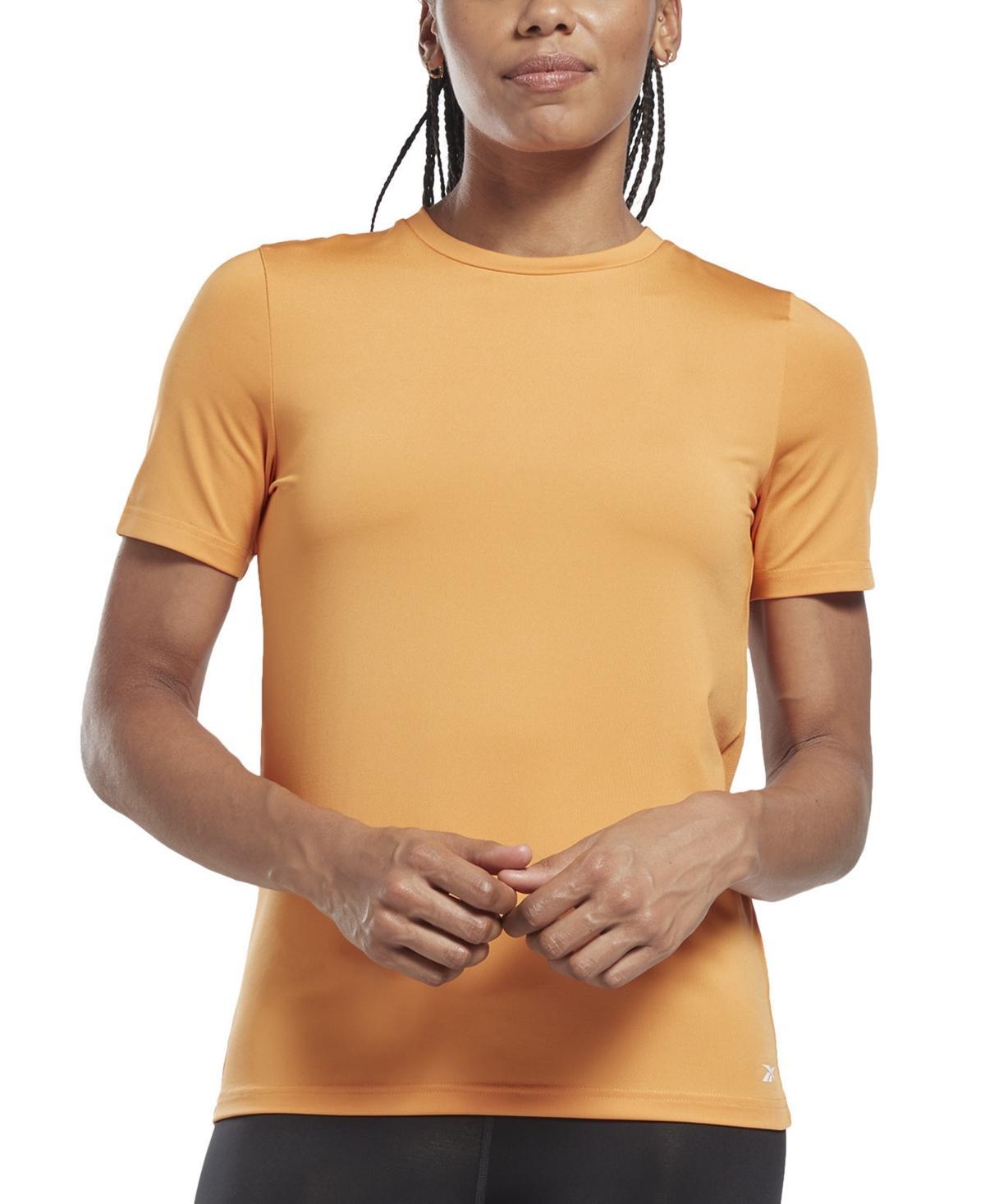 Reebok Womens Speedwick Slim Fit Crew Neck T-Shirt Product Image