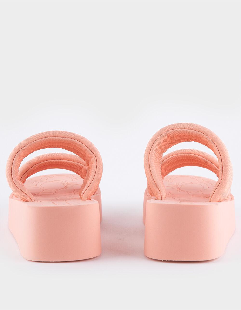 ROXY Totally Tubular Womens Slide Sandals - PEACH Product Image