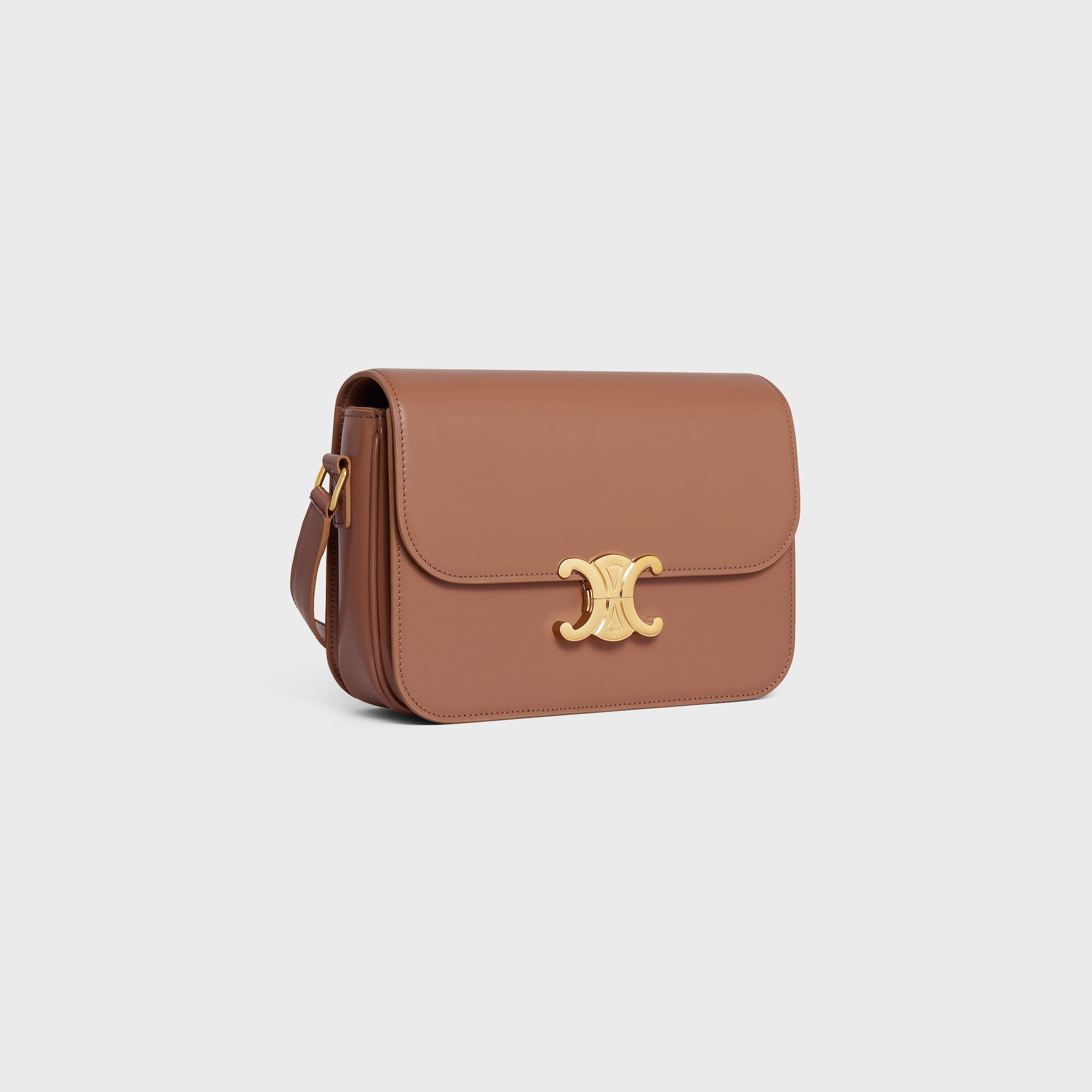 CLASSIQUE TRIOMPHE BAG IN shiny calfskin Product Image