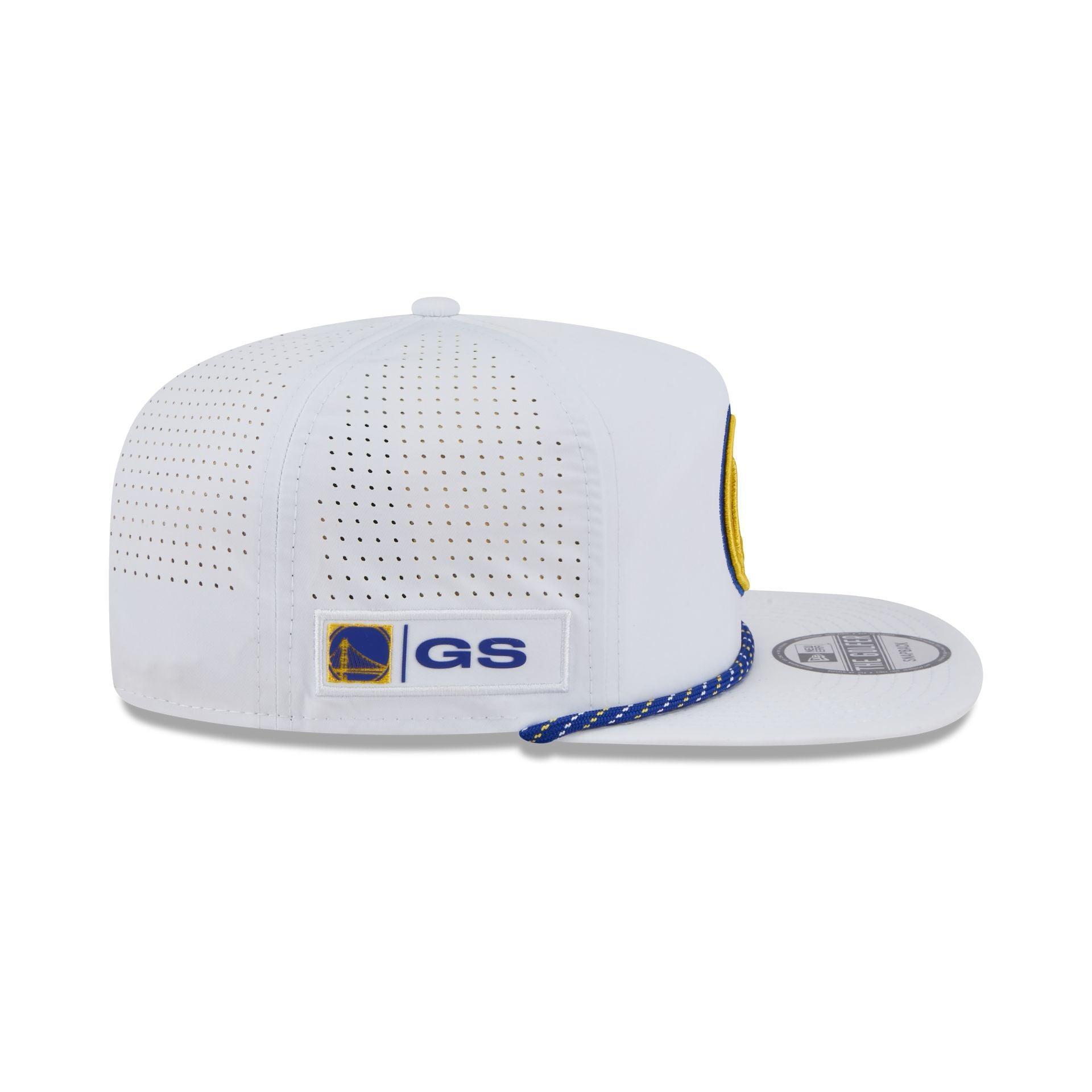 Golden State Warriors Optic White Performance Rope Golfer Hat Male Product Image