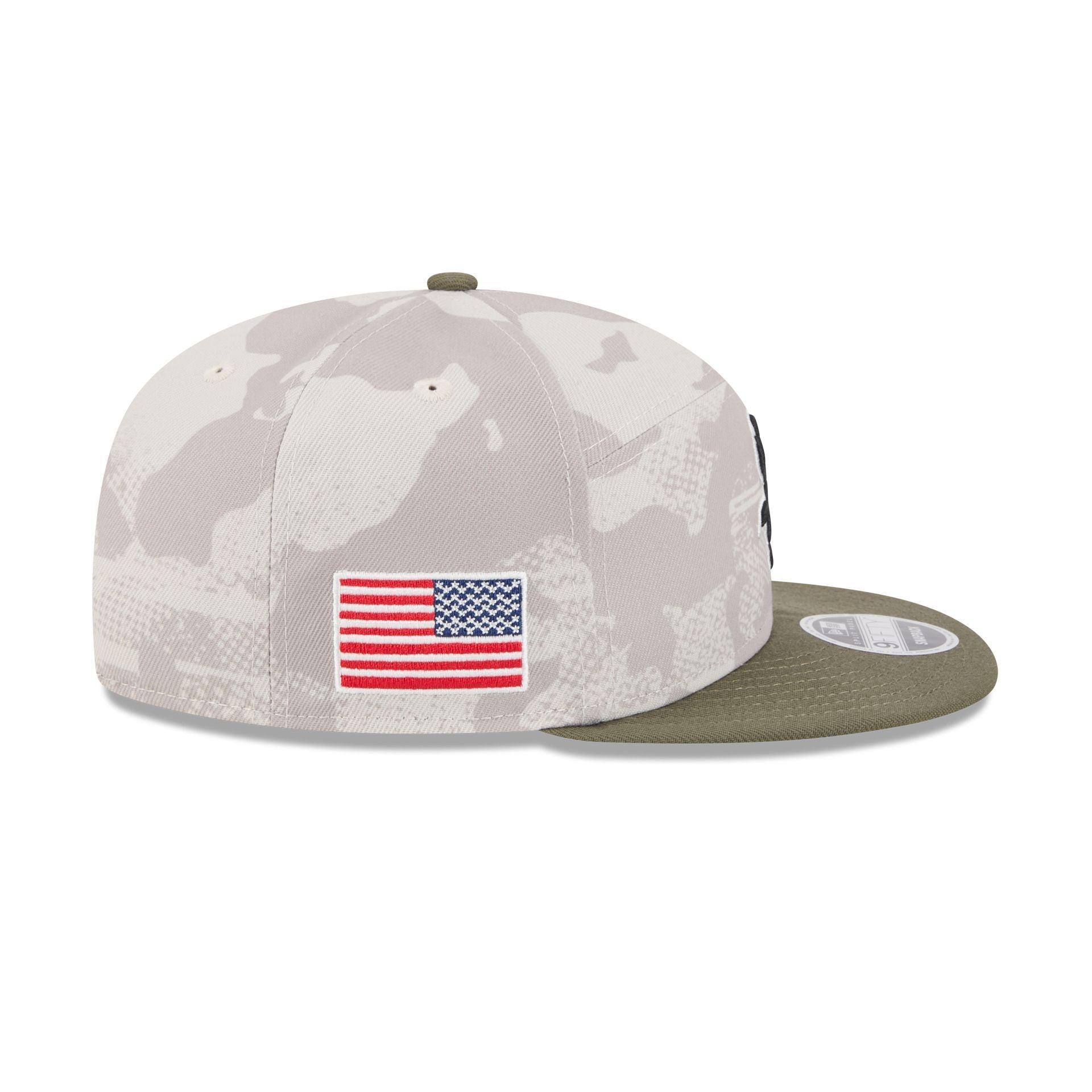 Philadelphia Phillies Armed Forces Day 2025 Split Panel 9FIFTY Snapback Hat Male Product Image