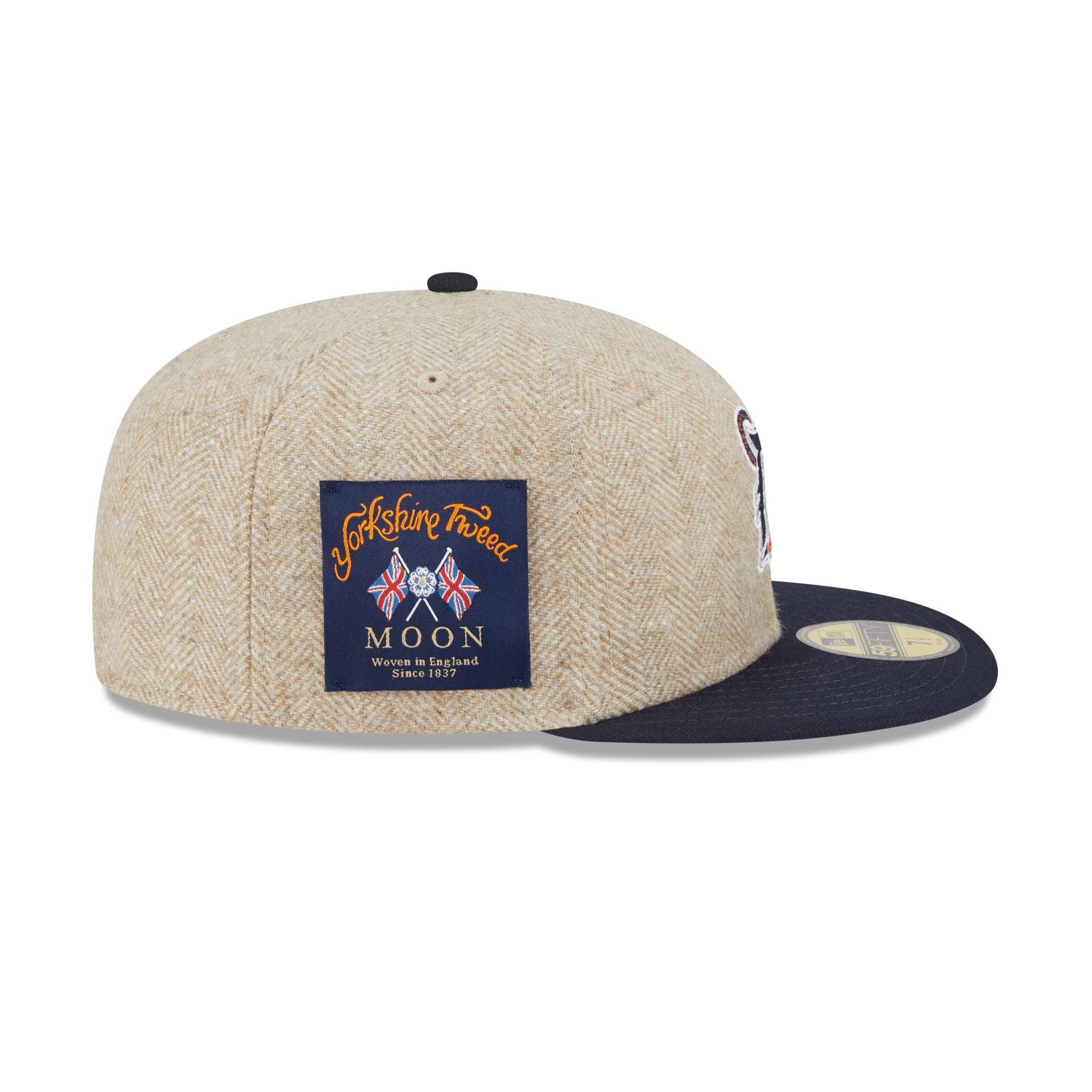 Detroit Tigers Herringbone Moon 59FIFTY Fitted Hat Male Product Image