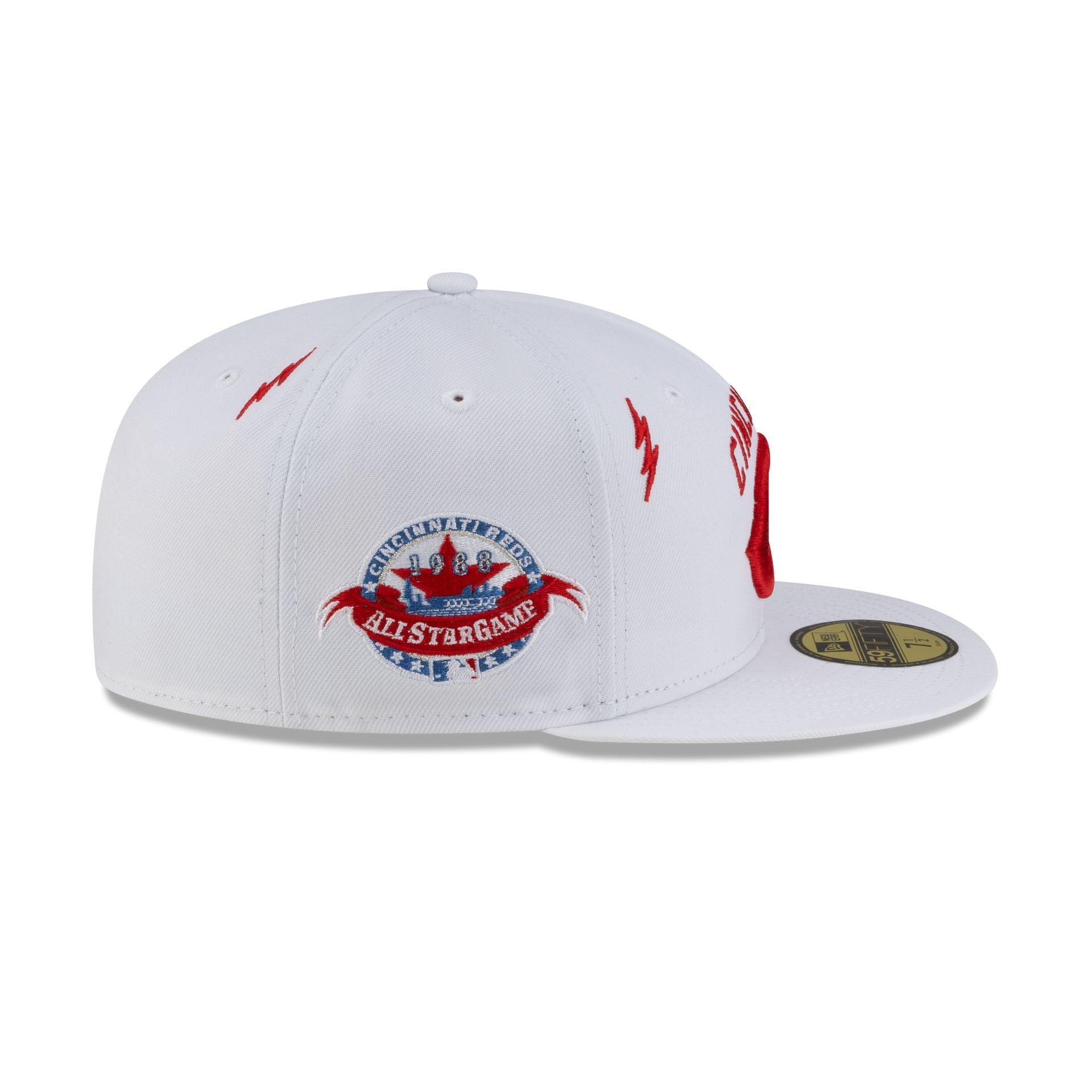 Diet Starts Monday x Cincinnati Reds Lightening Bolts 59FIFTY Fitted Hat Male Product Image