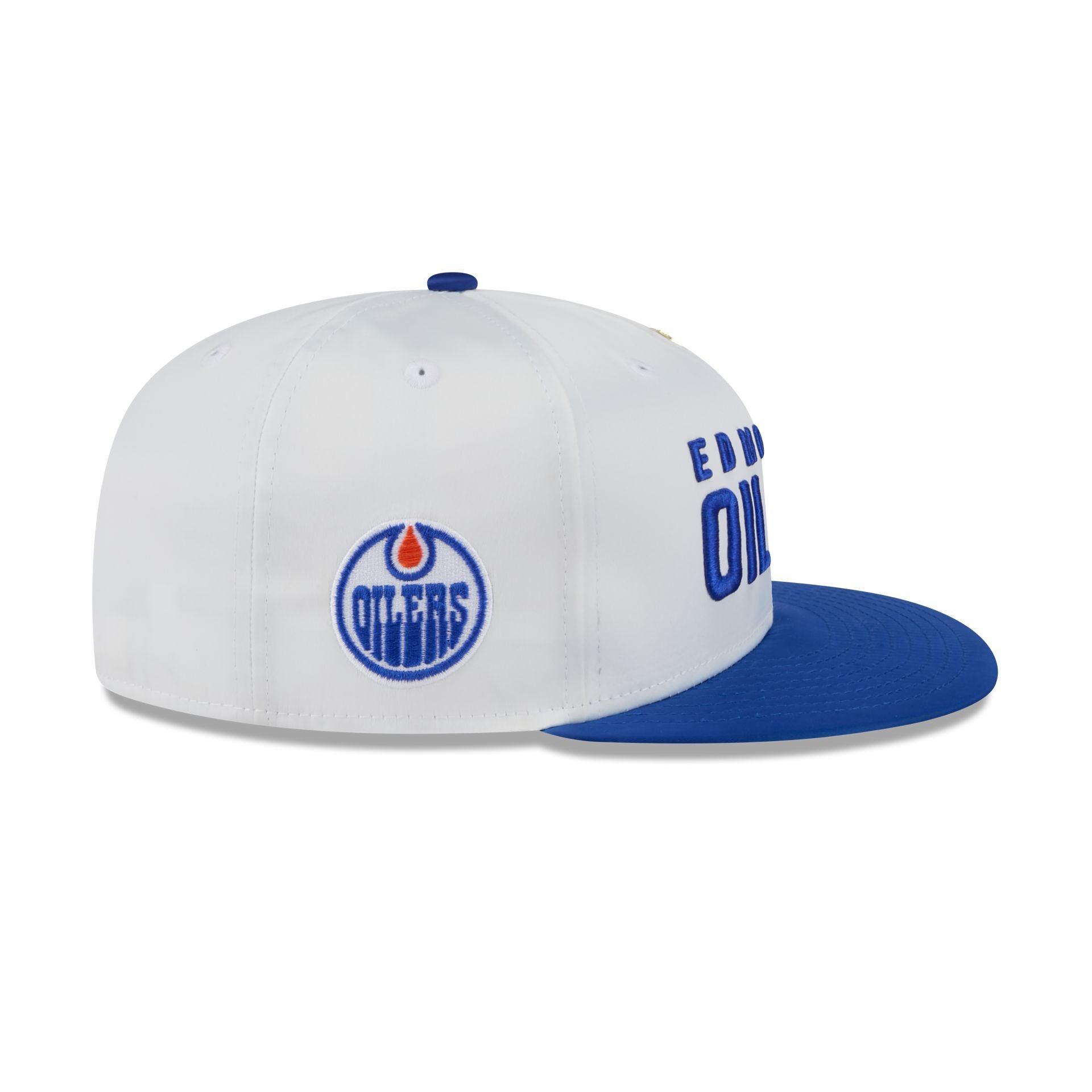 Edmonton Oilers Spring Satin 59FIFTY Fitted Hat Male Product Image