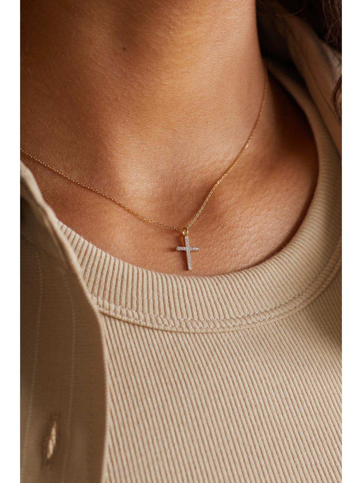 MATEO 14-karat Gold Diamond Necklace Product Image