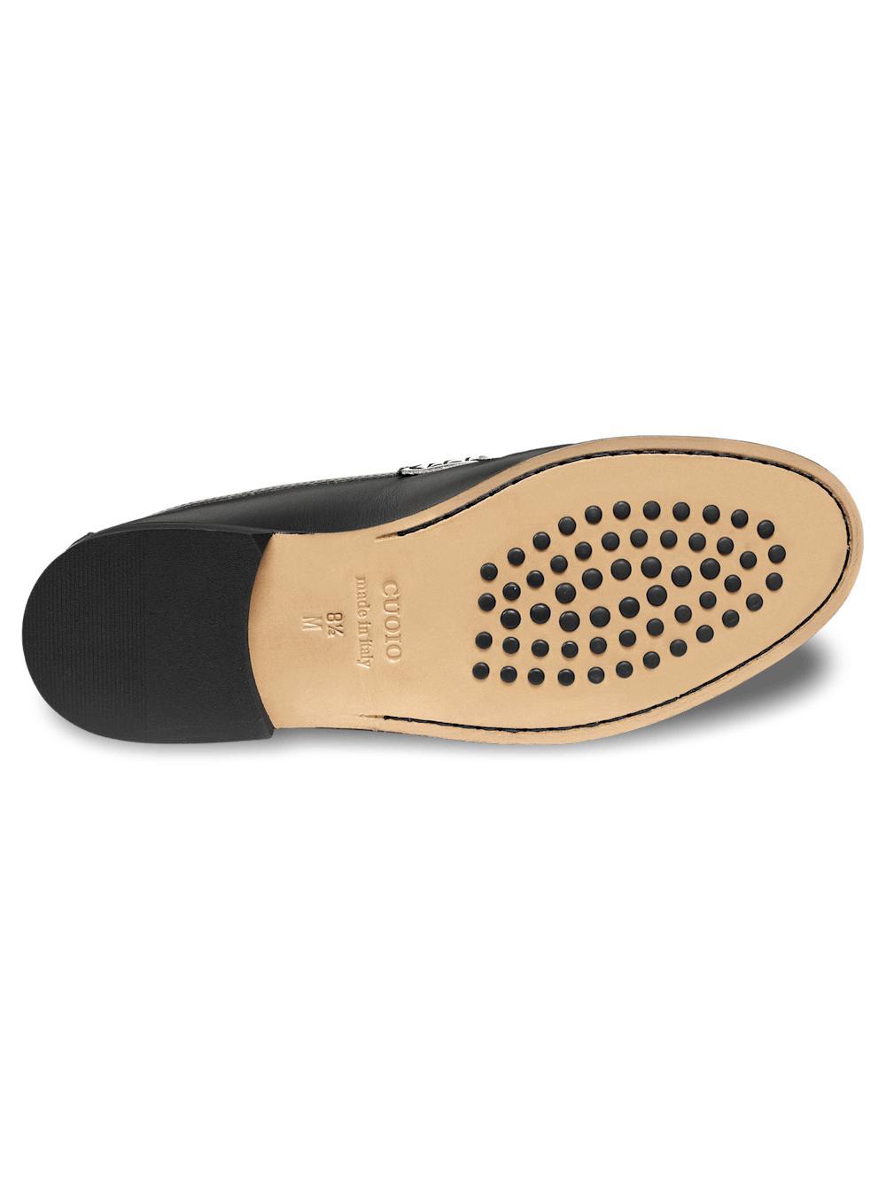 Branson Tassel Loafer - Black/white Product Image