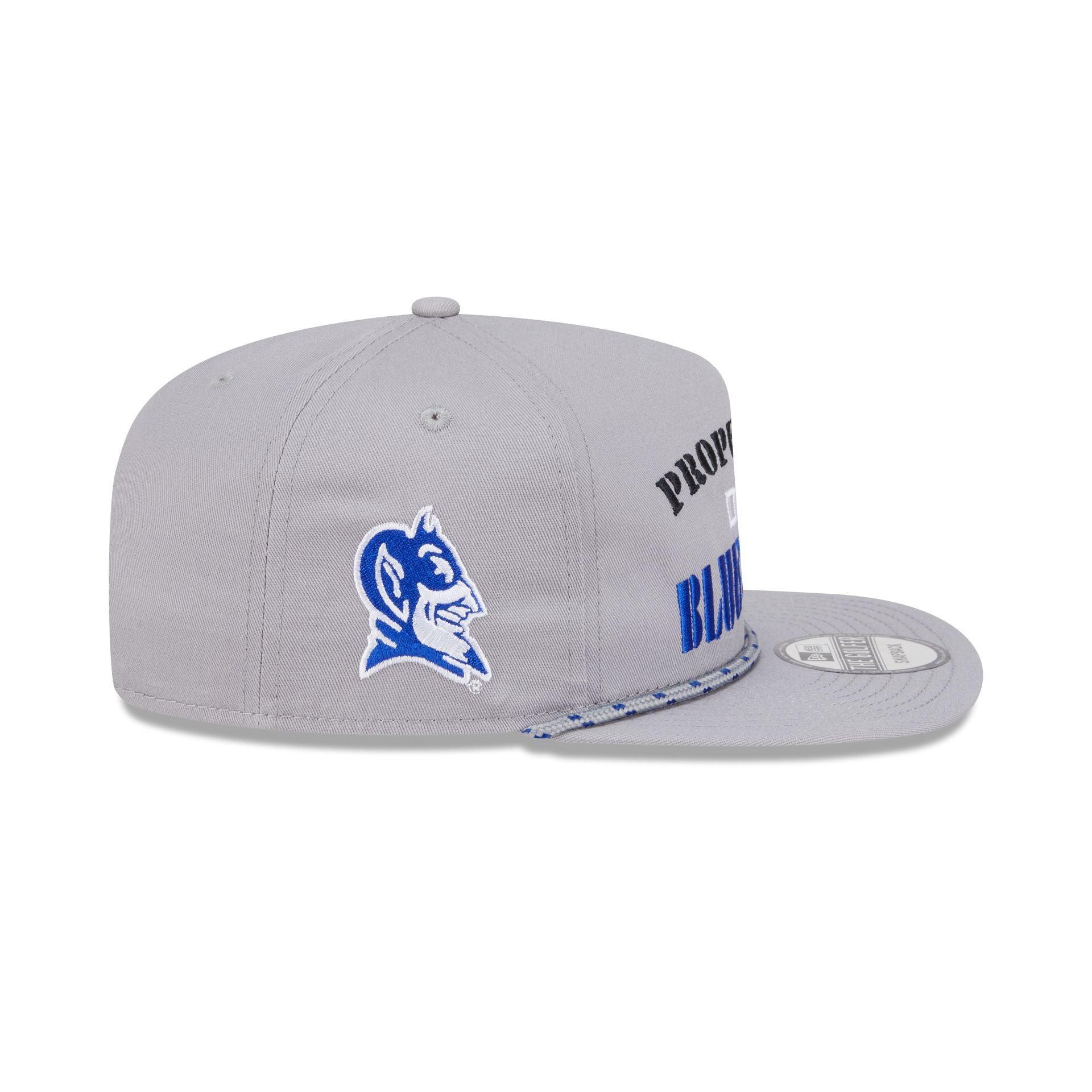 Duke Blue Devils Vintage Gray Rope Golfer Hat Male Product Image