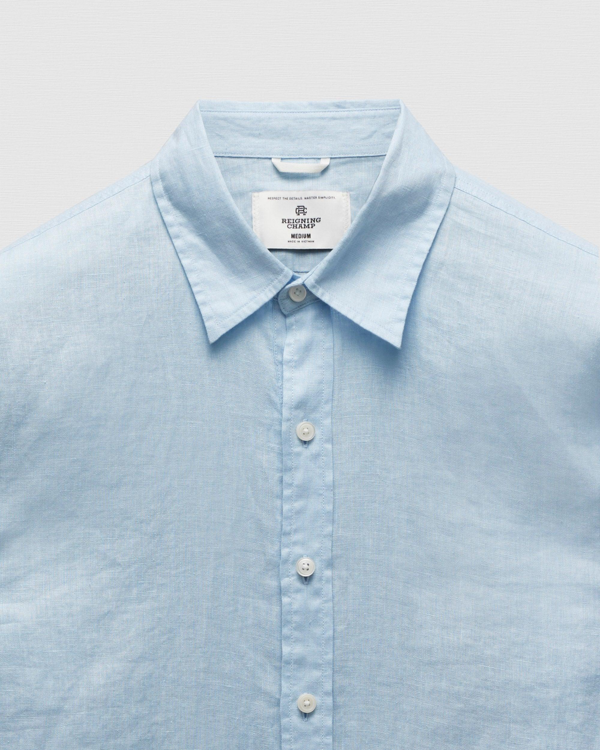Linen Palermo Shirt Male Product Image