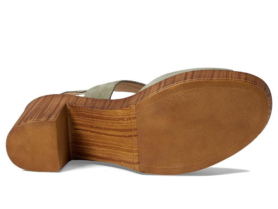 Spring Step Gamona Women's Cork Heeled Sandals, Size: 39, Suede Product Image