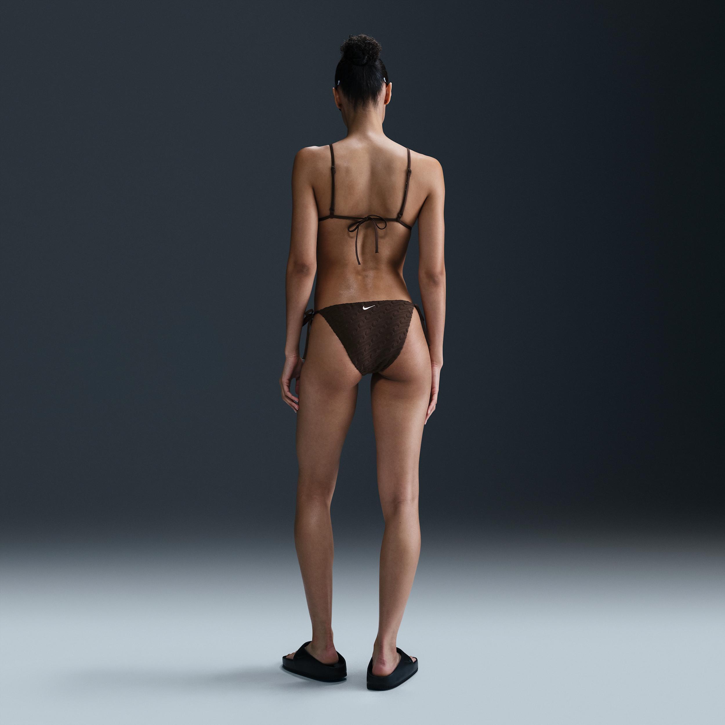 Nike Women's Swim Swoosh Link Terry Triangle Bikini Top Product Image
