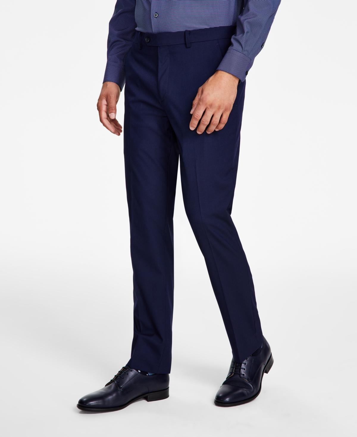 Alfani Mens Slim-Fit Stretch Solid Suit Pants, Created for Macys Product Image