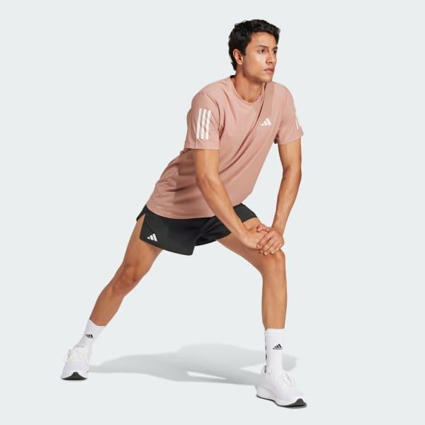 Mens adidas Own The Run Short Sleeve Tee Product Image