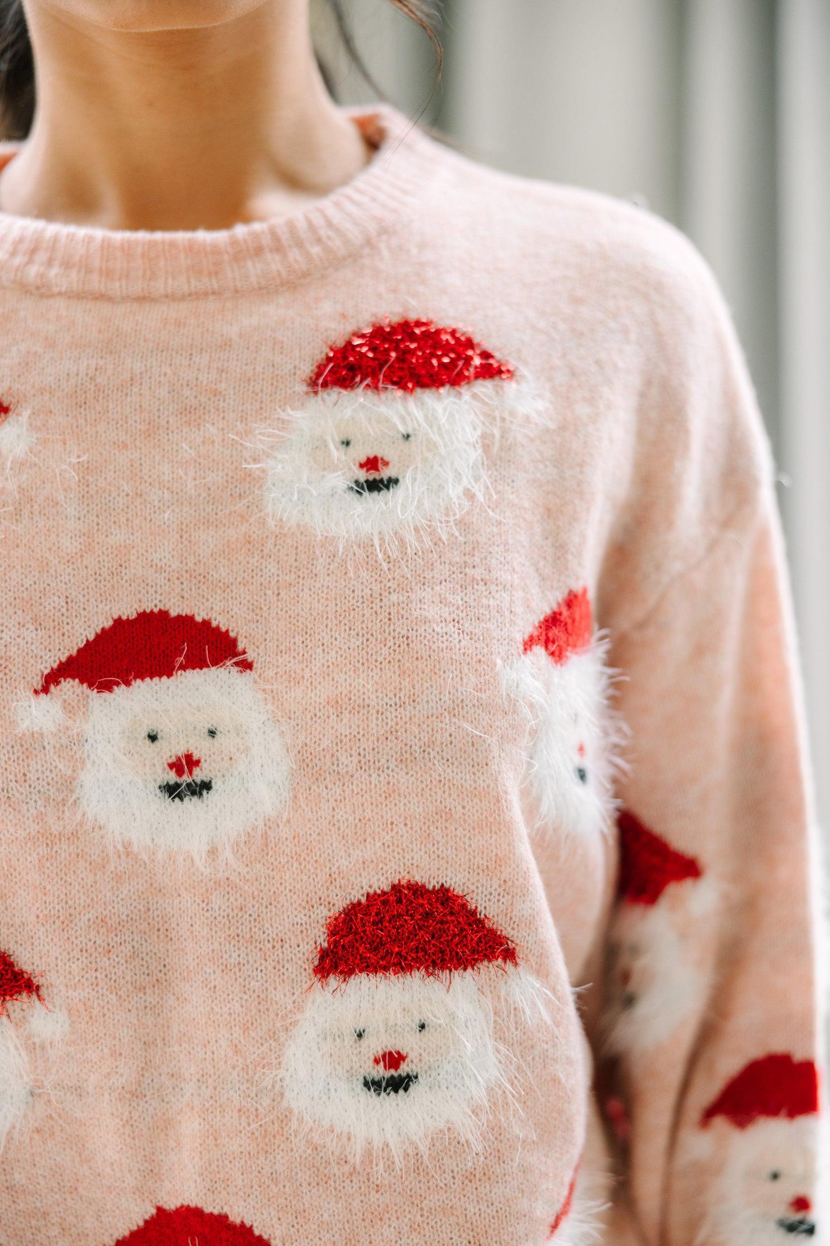 Jolly Good Fellow Blush Sweater Female Product Image