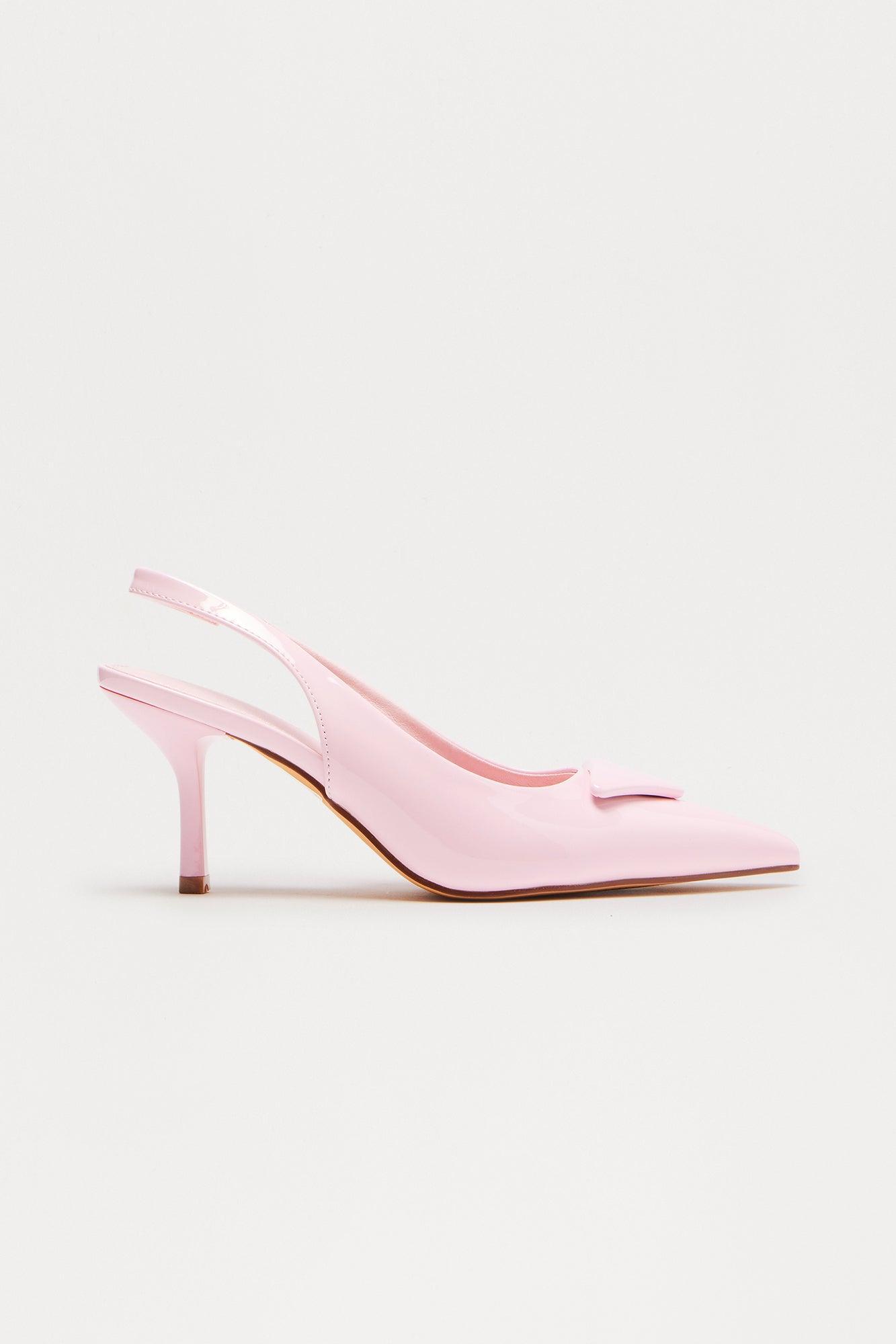 Chevelle Slingback Pumps - Light Pink Product Image