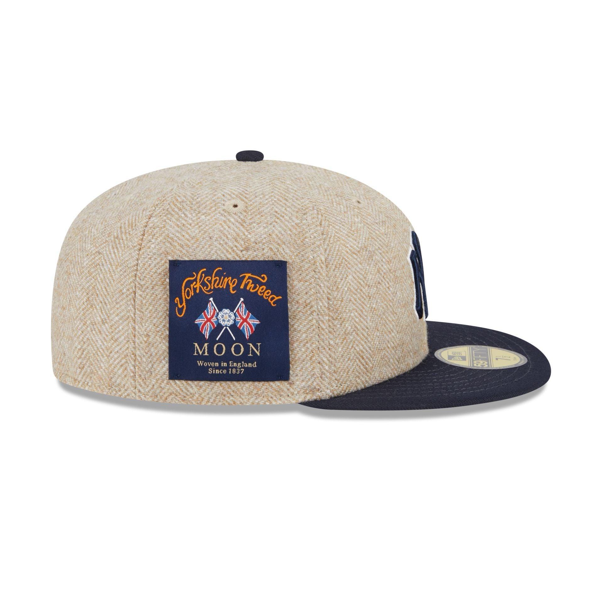New York Yankees Herringbone Moon 59FIFTY Fitted Hat Male Product Image