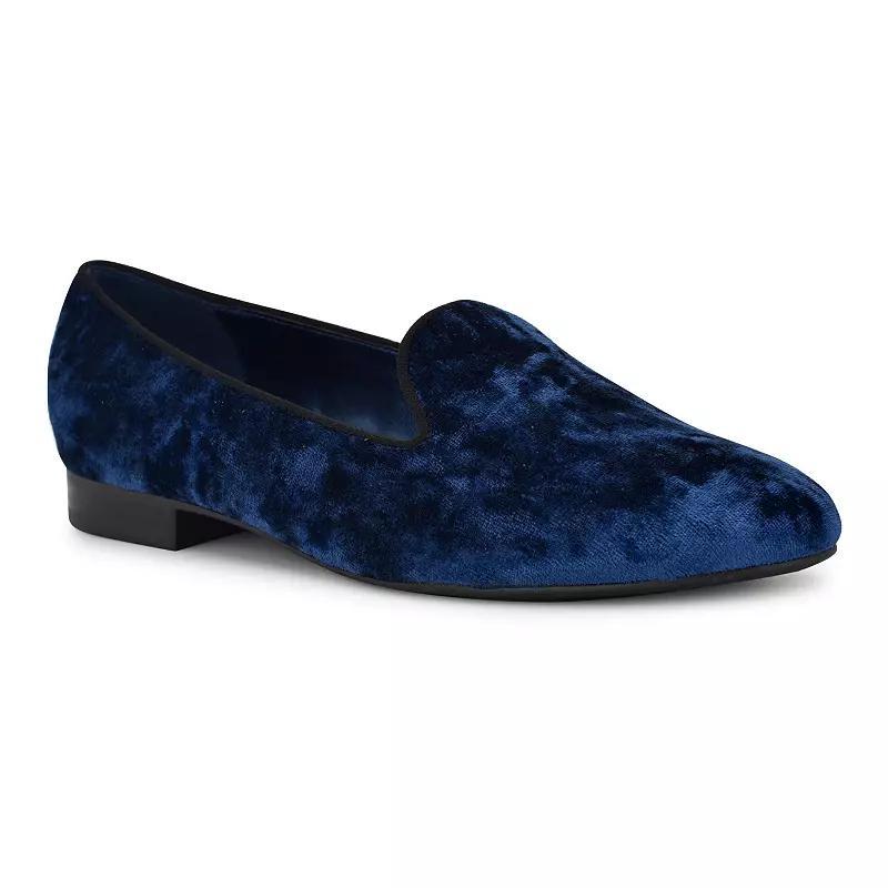 Nine West Renold Womens Round Toe Flat Slip-On Loafers Product Image