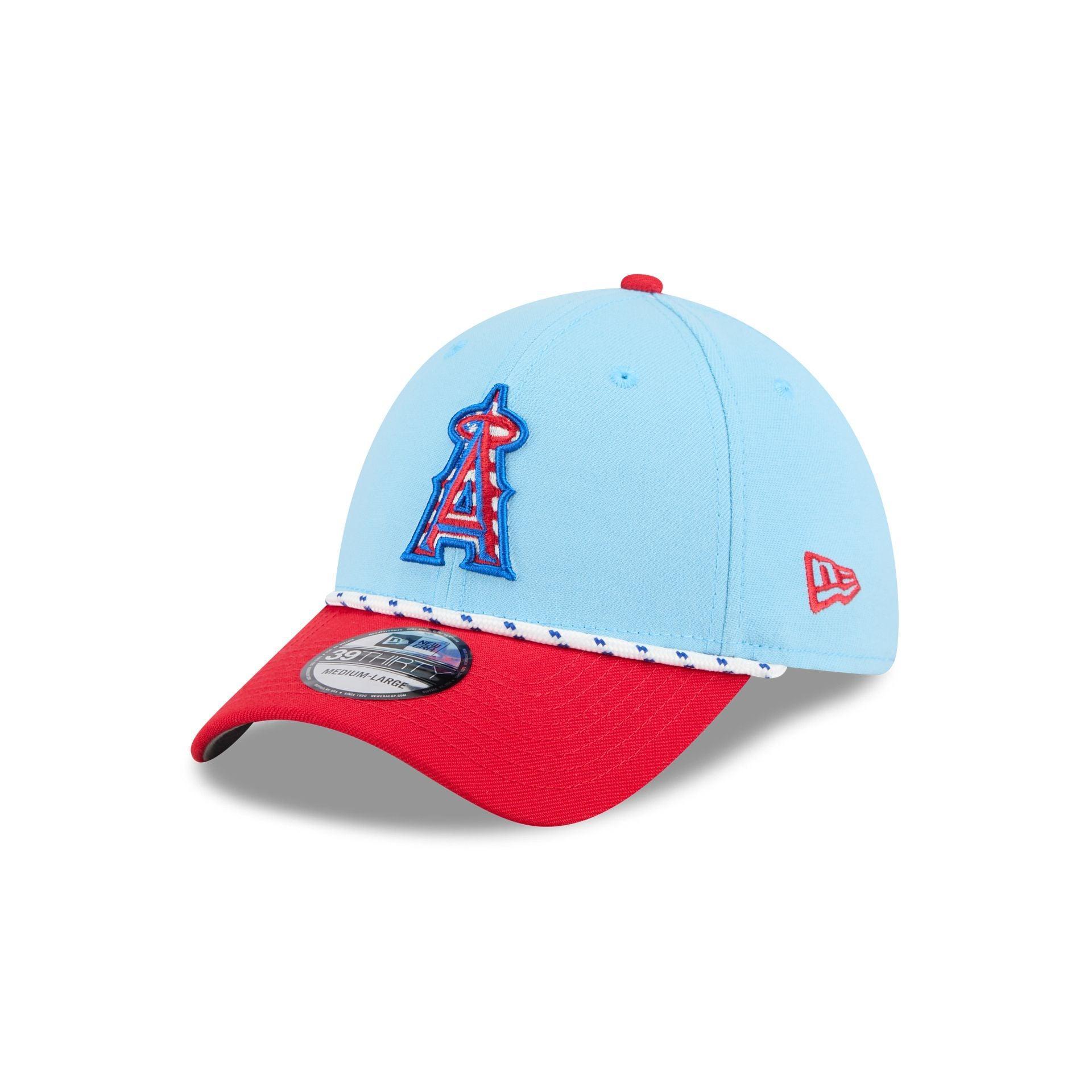 Los Angeles Angels Independence Day 2025 39THIRTY Stretch Fit Hat Male Product Image