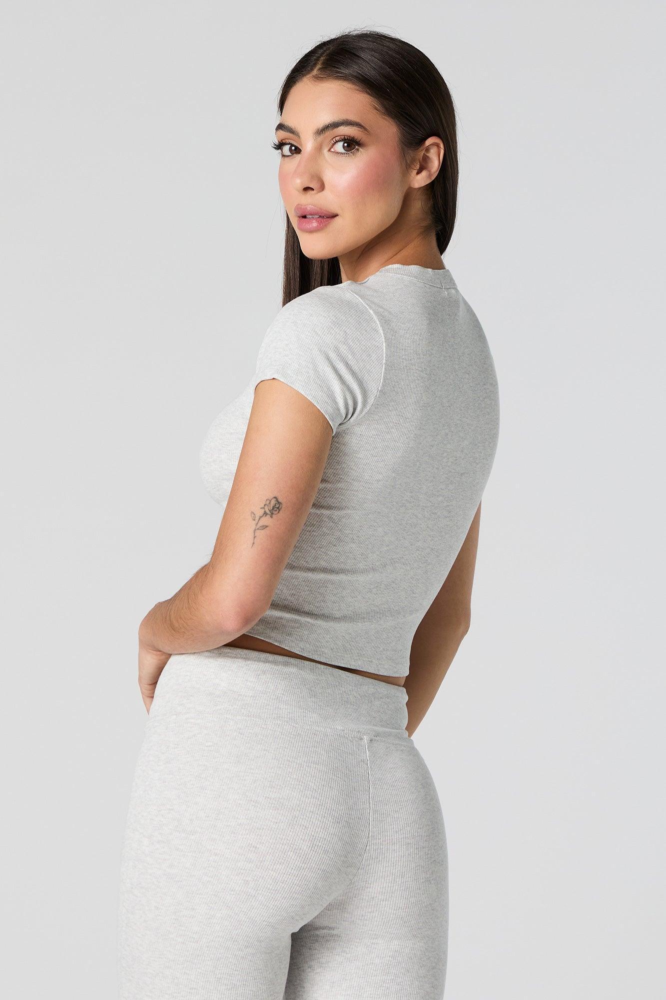 Active Ribbed T-Shirt Female Product Image