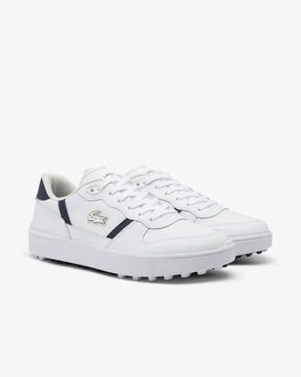 Men's T-Clip Golf Leather Golf Shoes Product Image