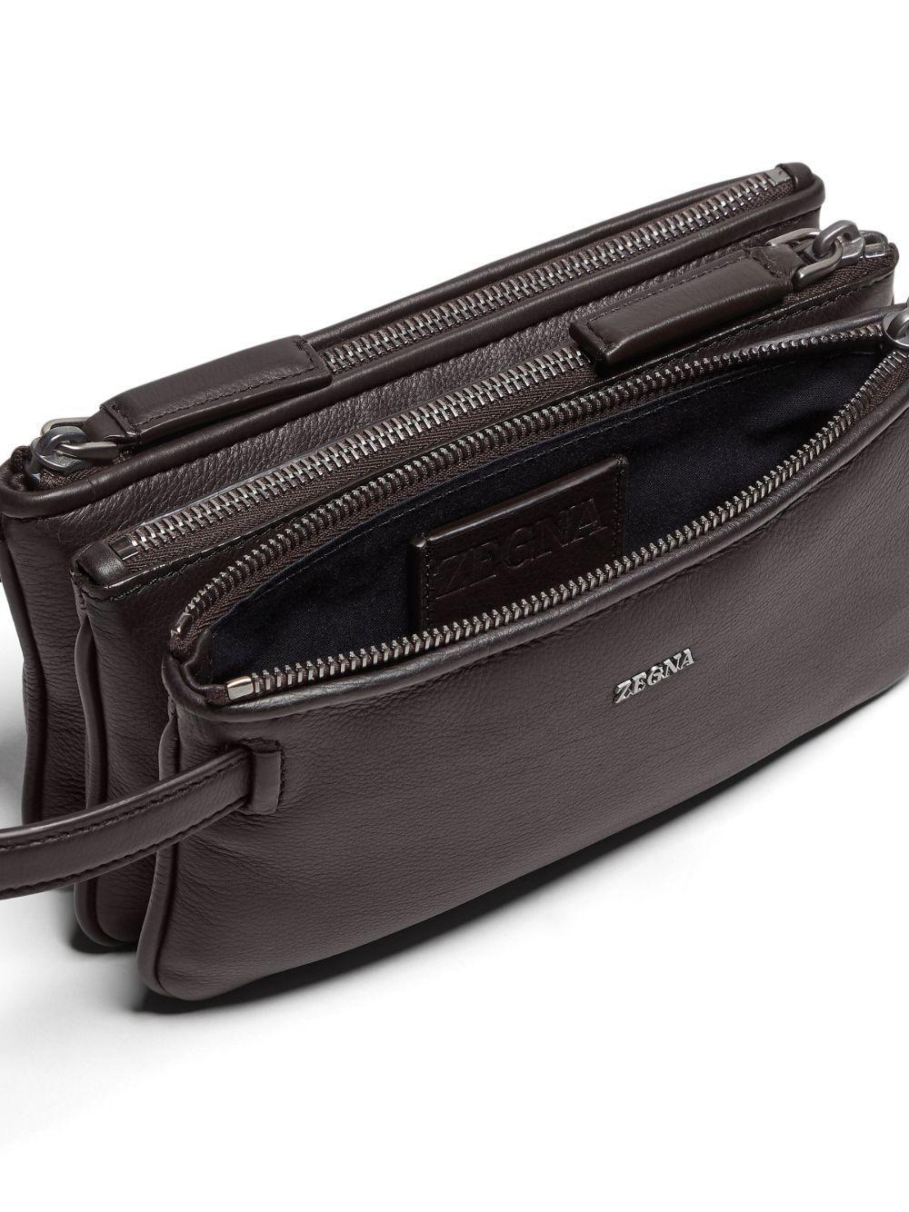 triple zip pouch Product Image