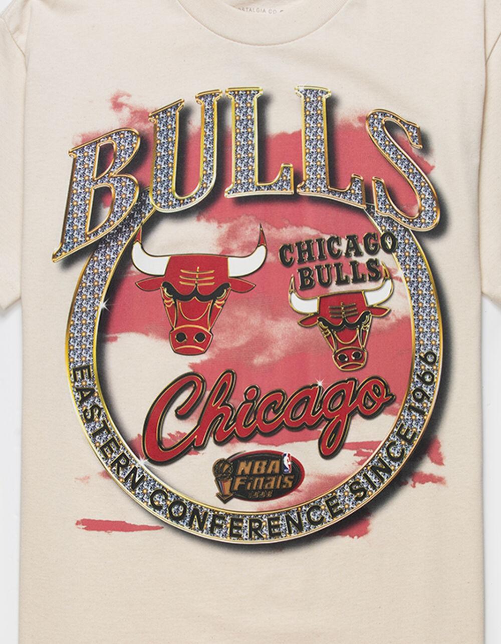 MITCHELL & NESS Chicago Bulls Crown Jewels Mens Tee - NATURAL Product Image