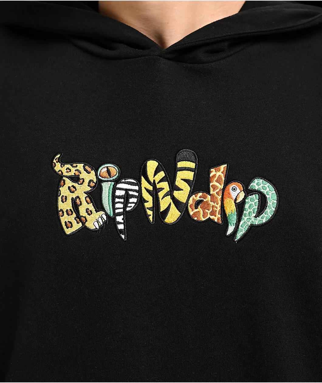 RIPNDIP Rainforest Black Hoodie Product Image