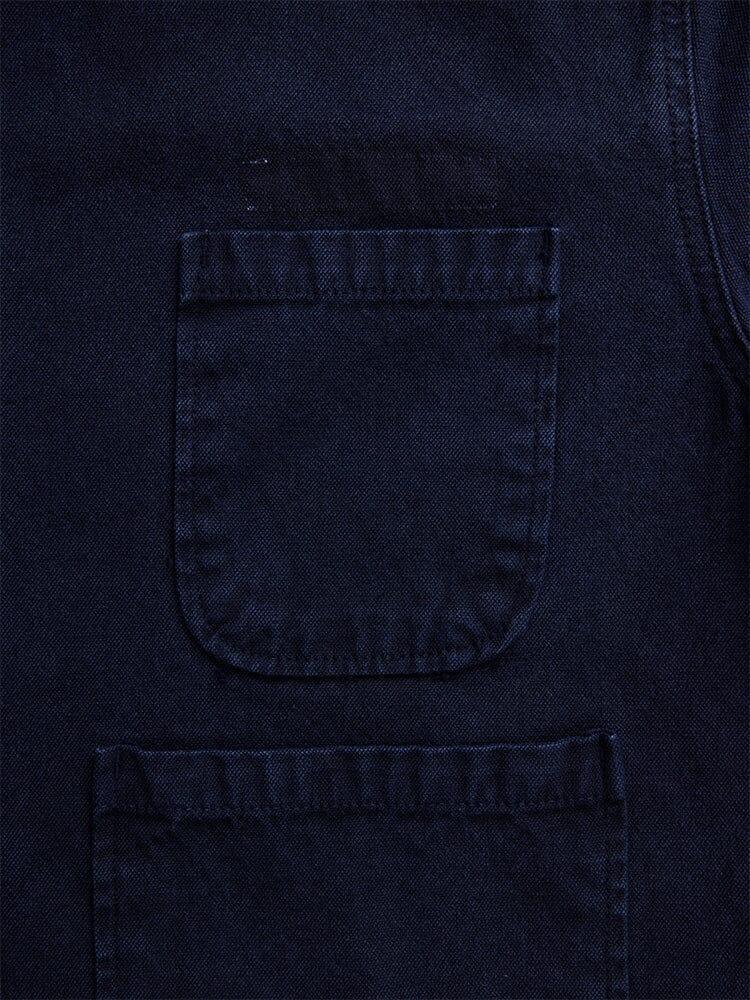 WOMEN'S CANVAS CHORE COAT - CLASSIC BUTTON-DOWN - DUSTY PURPLE / M Product Image