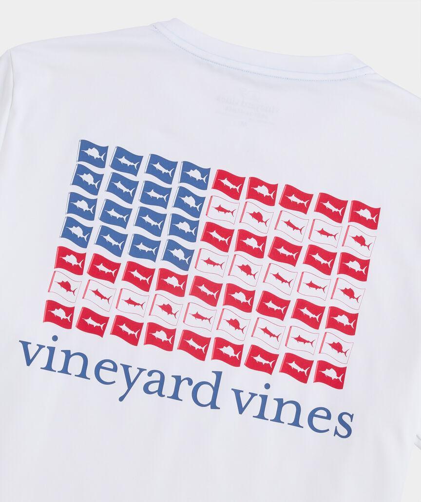 USA Release Flags Short-Sleeve Harbor Performance Tee Product Image