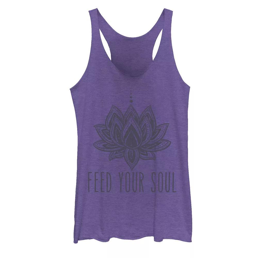 Juniors' Hamsa Moon Sun Geometric Design Graphic Tank Top, Girl's, Size: Small, Navy Grey Product Image