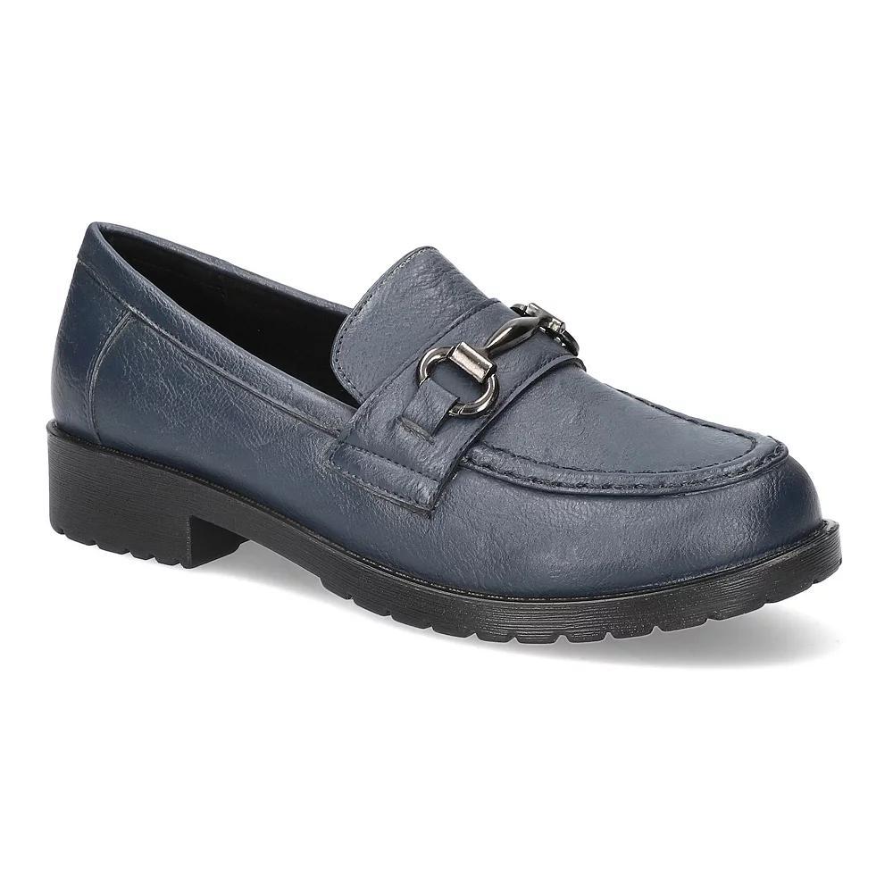 Easy Street Witney Comfort Women's Loafers, Size: 7.5, Blue Product Image